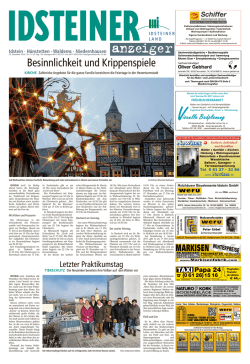 Idsteiner Anzeiger vom 22.12.2016