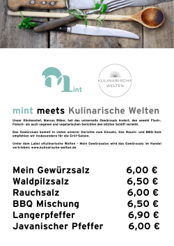 mint meets Kulinarische Welten Mein Gewürzsalz 6