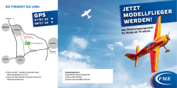 GPS JETZT MOdEllfliEGEr wErdEN! - fme