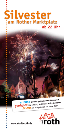 Silvester - Stadt Roth