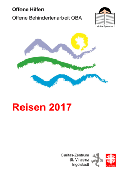 Reisen 2017 - Caritas