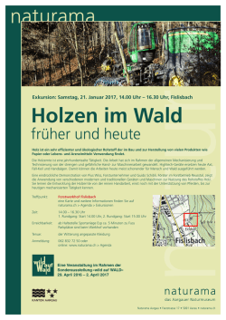 Holzen im Wald