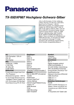 TX-55DXF687 Hochglanz-Schwarz-Silber