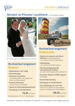 Heiraten im Pilsumer Leuchtturm (in Otto Waalkes zuhause
