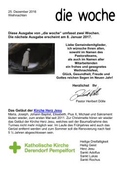 herunterladen! - Katholische Kirche Derendorf Pempelfort