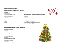 Gottesdienste Juli 2015