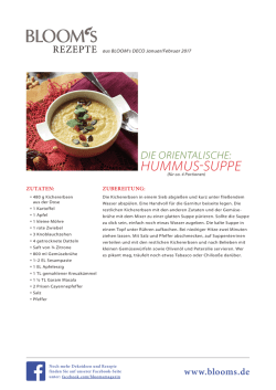 hummus-suppe