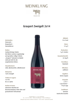 Graupert Zweigelt 2o14