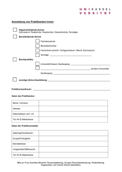 UMG DIN A4 Master - Universität Kassel