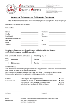 B&ouml;llerschie&szlig;en - Waffen Daurer