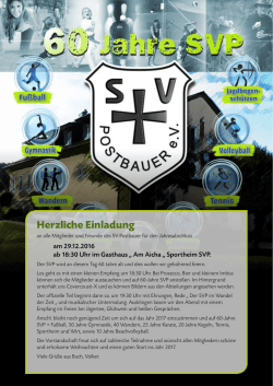 Herzliche Einladung