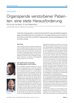 eine stete Herausforderung