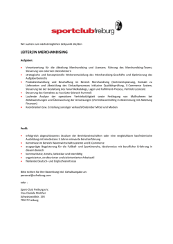 leiter/in merchandising