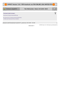 PHPKIT Version 1.6.6 - PDF-Ausdruck von PS4