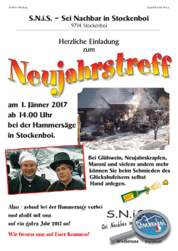 SNiS Neujahrstreff