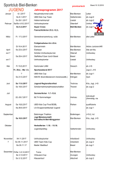 jugend - Sportclub Biel
