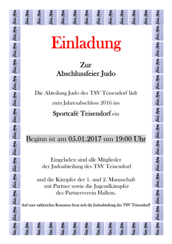 Einladung - TSV Teisendorf
