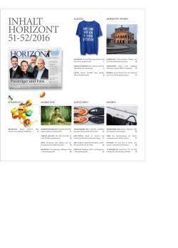INHALT HORIZONT 51