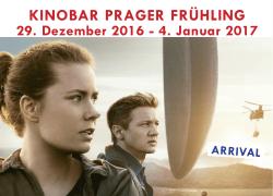 KINOBAR PRAGER FRÜHLING