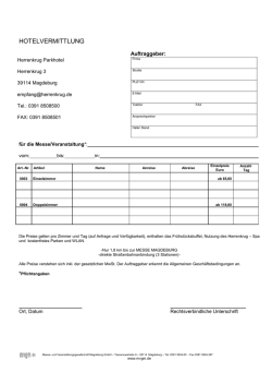 hotelvermittlung - Welt der Aquaristik