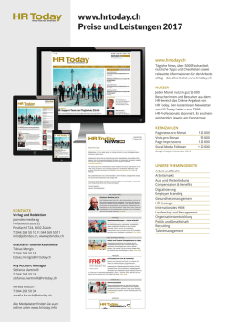 HR Today Online Mediadaten 2017