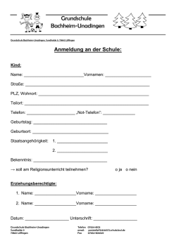 Grundschule Bachheim