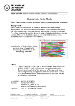 Diplomarbeit / Master Thesis Background: A rich