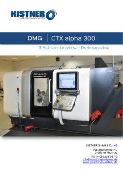 DMG CTX ALPHA 300