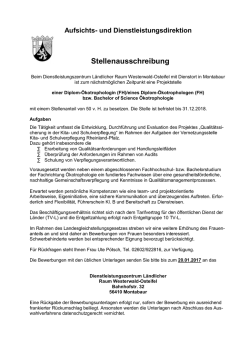 eines Diplom-&Ouml;kotrophologen (FH)