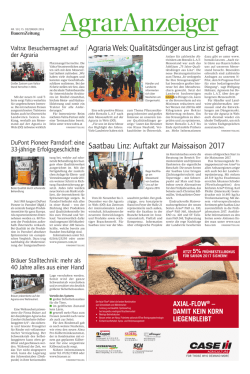 Saatbau Linz - Tiroler Bauernbund