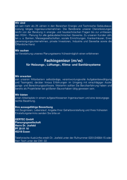 Ingenieur HKLS