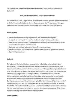 eine Gesch&auml;ftsf&uuml;hrerin / einen Gesch&auml;ftsf&uuml;hrer
