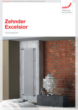 Zehnder Excelsior - Zehnder Group Schweiz AG