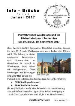 Info – Brücke - Pfarreiengemeinschaft Gersthofen