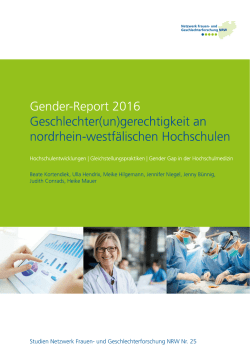 Gender-Report 2016 - Netzwerk Frauen