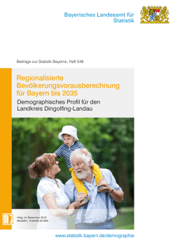 Dingolfing-Landau - Landesamt f&uuml;r Statistik