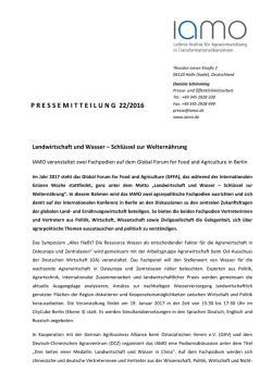 institut f&uuml;r agrarenticklung in mittel- und osteuropa (iamo)
