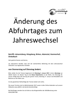 Infobl&auml;tter