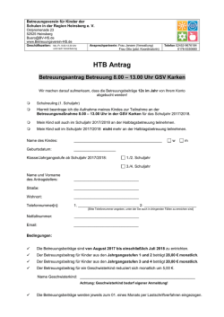 HTB Karken - Betreuungsverein Heinsberg