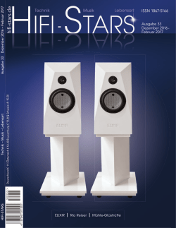 hifi_stars_33 - Connect Audio Vertrieb GmbH