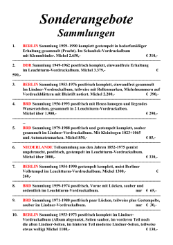 Sonderangebote pdf-Format - Briefmarken Treff Hamburg