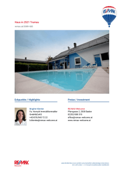 Haus in Trumau Nieder&ouml;sterreich , Immobilie Nr