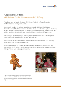 Grittib&auml;nz-Aktion - Multi
