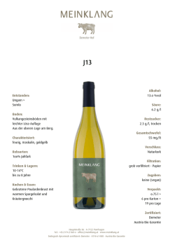 Juhfark 2013
