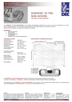 sonodec 25 trd non-woven