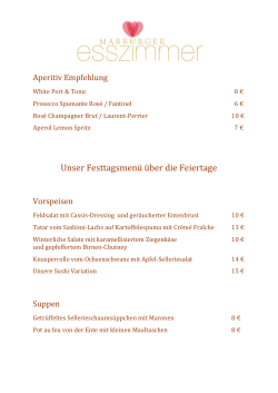 pdf - Marburger Esszimmer