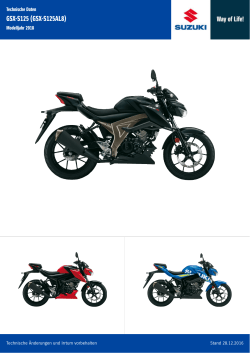 GSX-S125 (GSX-S125AL8)