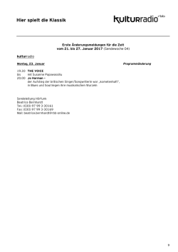 Hier spielt die Klassik