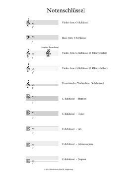 Notenschlüssel
