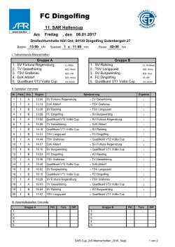 FC Dingolfing - TSV Langquaid